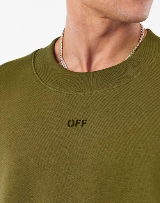 26FW 오프화이트 니트웨어 44MBA054G5F00F5610 Green - OFF WHITE