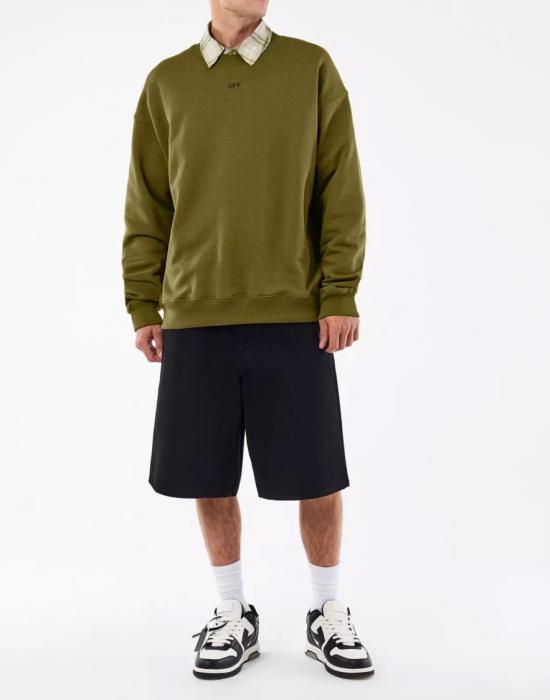 26FW 오프화이트 니트웨어 44MBA054G5F00F5610 Green - OFF WHITE