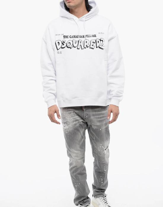 26FW 디스퀘어드2 탑 S74GU0765S25551100 White - DSQUARED2