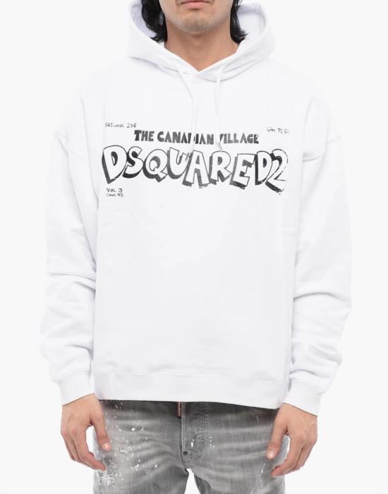 26FW 디스퀘어드2 탑 S74GU0765S25551100 White - DSQUARED2