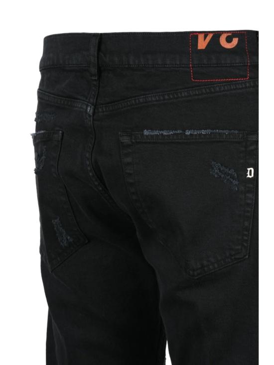 25FW 돈답 데님 블랙 아이콘 레귤러핏 스트레치 진 - DONDUP