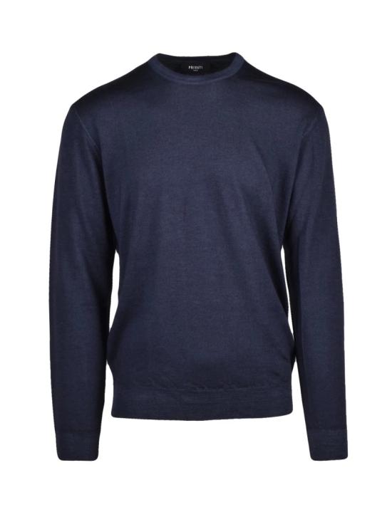 25FW Privati Firenze 니트웨어 컬러풀한 순모 크루넥 스웨터