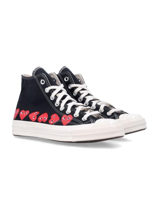 26FW 꼼데가르송 플레이 X 컨버스 스니커즈 AZK1270011 Black - COMME DES GARCONS PLAY CONVERSE