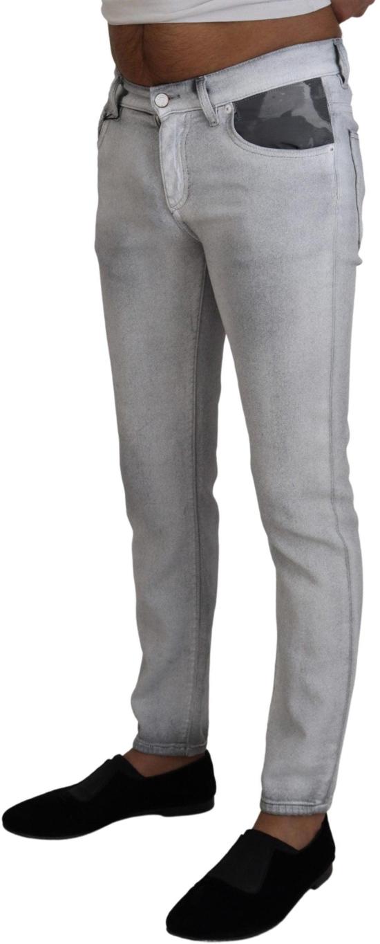 26FW 돌체앤가바나 데님 팬츠 9635958456606 GREY - DOLCE & GABBANA
