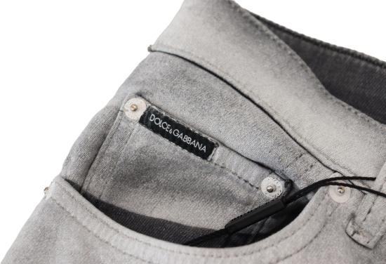 26FW 돌체앤가바나 데님 팬츠 9635958456606 GREY - DOLCE & GABBANA