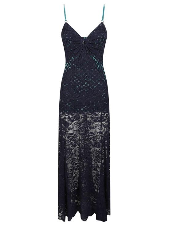 26FW 파코라반 롱 원피스 26AJRO334PA0170 Black