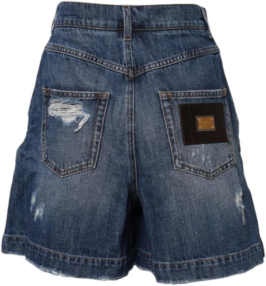 26FW 돌체앤가바나 데님 숏팬츠 9847265820958 BLUE - DOLCE & GABBANA
