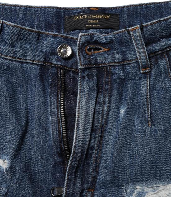 26FW 돌체앤가바나 데님 숏팬츠 9847265820958 BLUE - DOLCE & GABBANA