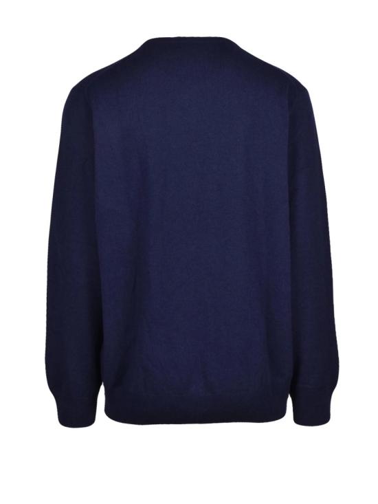 25FW 폴로 랄프로렌 니트웨어 블루 클래식 울 크루넥 스웨터 - POLO RALPH LAUREN