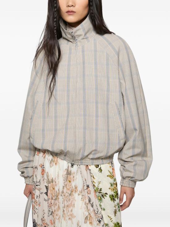 26FW 아크네 스튜디오 자켓 A90743 AI8 BROWN BLUE DOM - ACNE STUDIOS