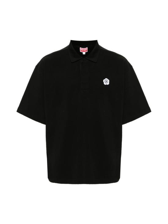 26SS 겐조 폴로 티셔츠 FE65PO5384PU99J Black