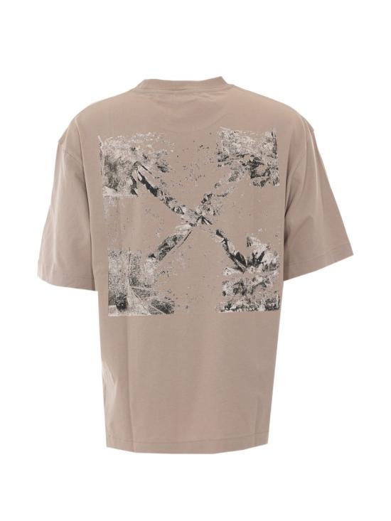26FW 오프화이트 반팔 티셔츠 OMAA120F26JER00D00 031 STRING - OFF WHITE