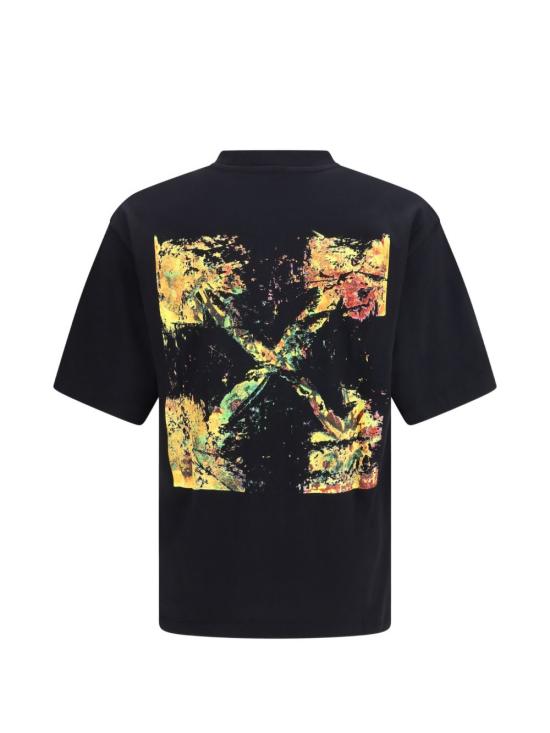 26FW 오프화이트 반팔 티셔츠 OMAA120F26JER00D00 001 Black - OFF WHITE
