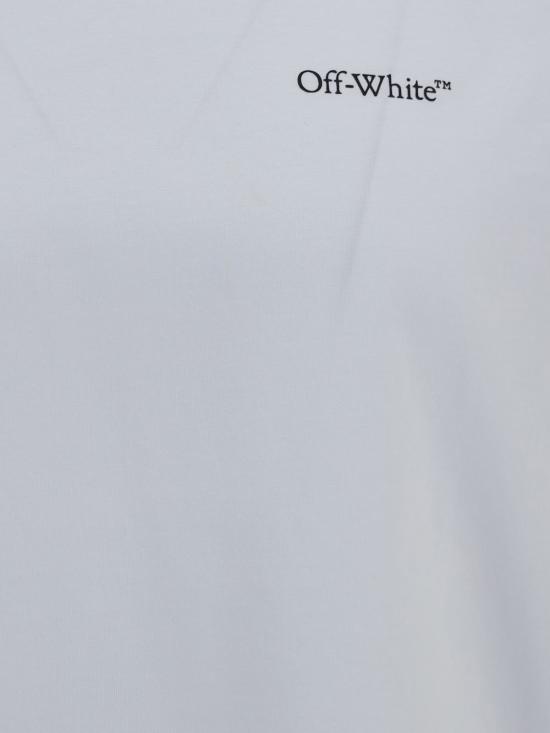 26FW 오프화이트 반팔 티셔츠 OMAA16MF26JER00M10 100 White - OFF WHITE