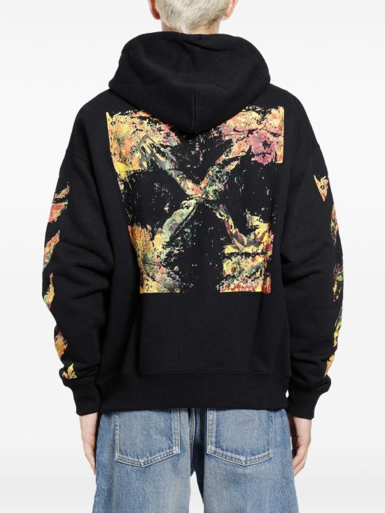 26FW 오프화이트 긴팔 티셔츠 OMBB085F26FLE00400 001 Black - OFF WHITE