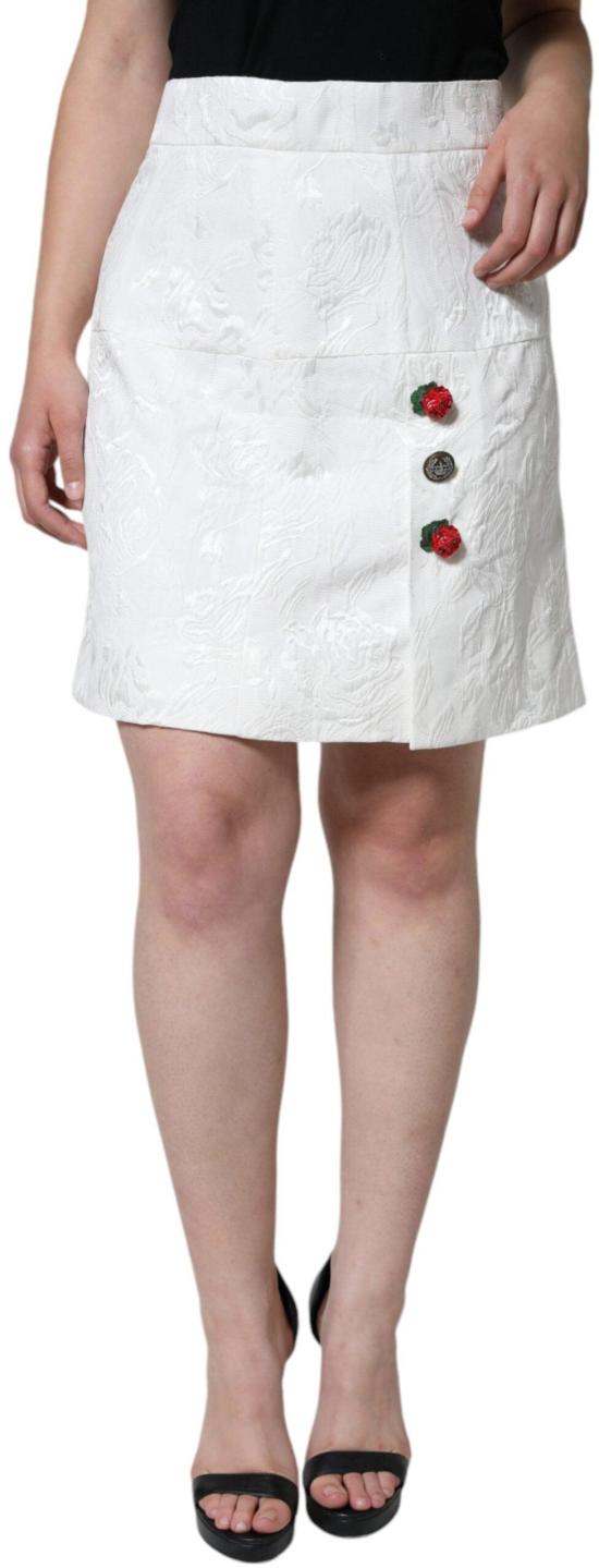 26FW 돌체앤가바나 숏 스커트 9536013533470 WHITE