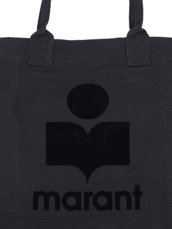 26FW 이자벨마랑 옌키 코튼 핸드 캐리 백 PM0001FA A1X18M01BK Black - ISABEL MARANT