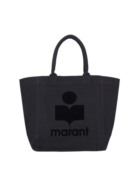 26FW 이자벨마랑 옌키 코튼 핸드 캐리 백 PM0001FA A1X18M01BK Black
