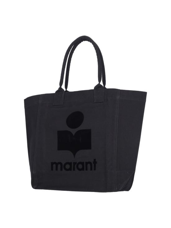 26FW 이자벨마랑 옌키 코튼 핸드 캐리 백 PM0001FA A1X18M01BK Black - ISABEL MARANT