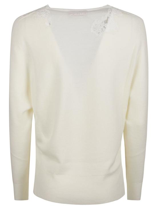 26FW 에르마노 피렌제 스웨터 D49EM053EA4 White - ERMANNO FIRENZE