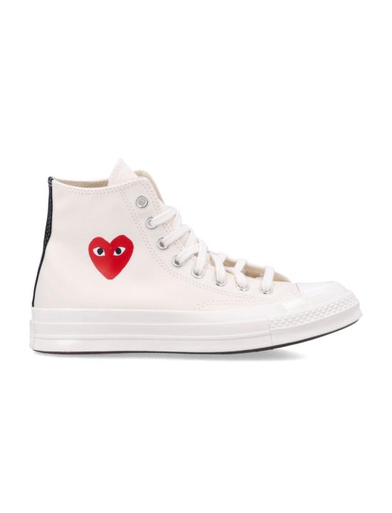 26FW 꼼데가르송 플레이 X 컨버스 스니커즈 AZK1290012 Neutrals - COMME DES GARCONS PLAY CONVERSE