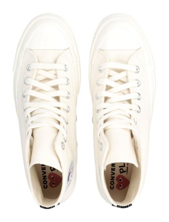 26FW 꼼데가르송 플레이 X 컨버스 스니커즈 AZK1290012 Neutrals - COMME DES GARCONS PLAY CONVERSE