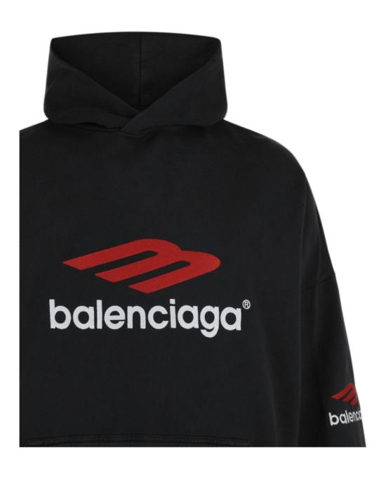  발렌시아가 탑 739024 TPVD8 1470 01024 1 Black - BALENCIAGA