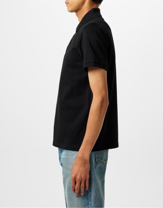 26SS 생로랑 폴로 티셔츠 554052YB20C1000 Black - SAINT LAURENT