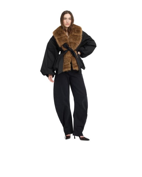 26FW 로테이트 무스탕 2033208 Black - ROTATE