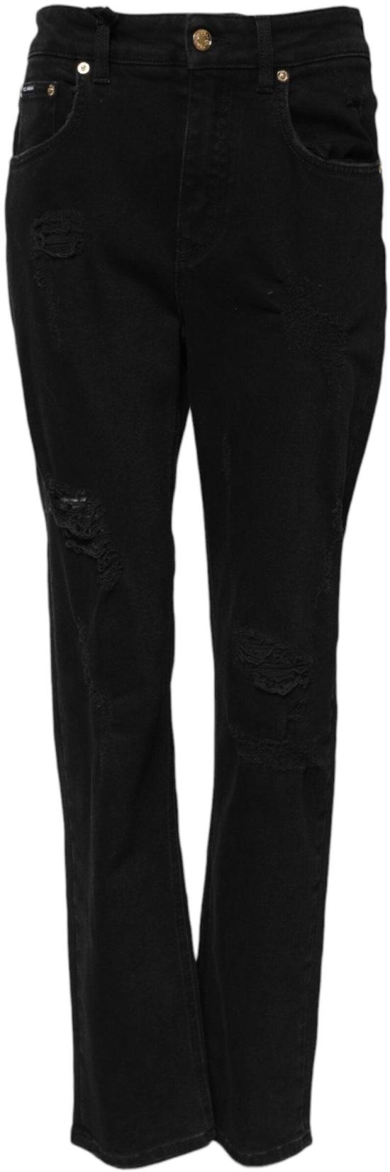 26FW 돌체앤가바나 데님 팬츠 9798792347934 BLACK - DOLCE & GABBANA