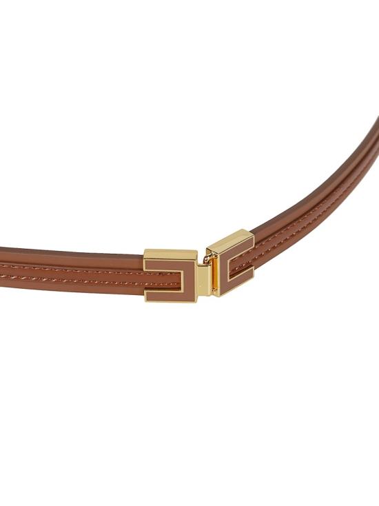 26FW 엘리자베타프랜치 벨트 CT57S66E2 Brown - ELISABETTA FRANCHI
