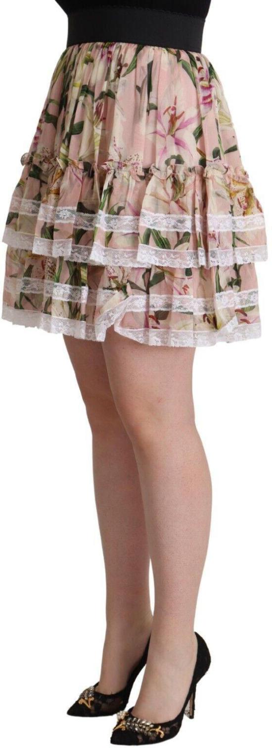 26FW 돌체앤가바나 숏 스커트 9069613646110 PINK - DOLCE & GABBANA
