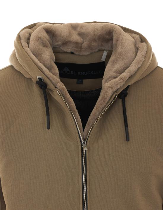 26FW 무스너클 클래식 버니 3 후드 집업 M32MS600 2019 Beige - MOOSE KNUCKLES