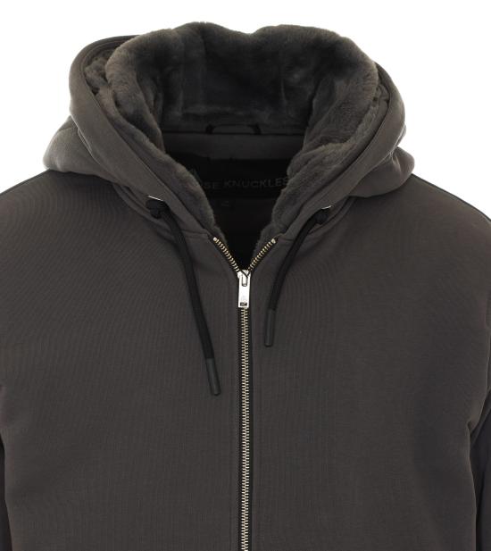 26FW 무스너클 클래식 버니 3 후드 집업 M32MS600 2043 Grey - MOOSE KNUCKLES