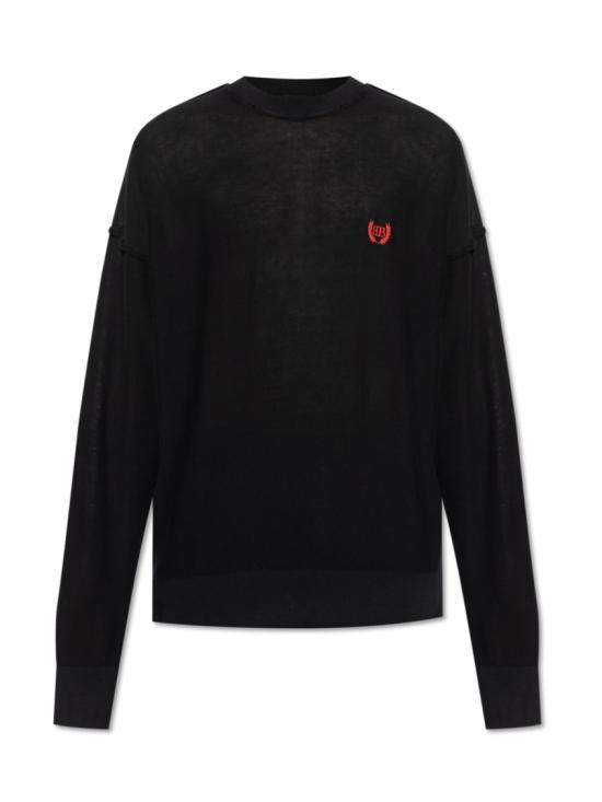 26FW 발렌시아가 니트웨어 833715T33991000 Black