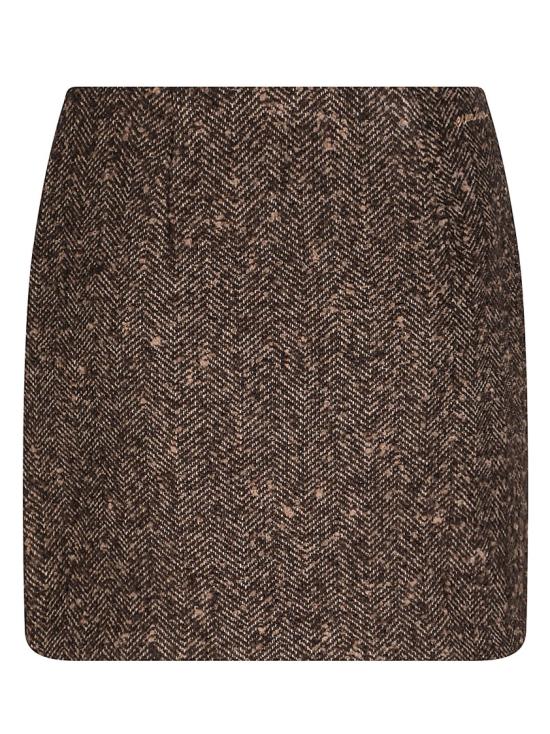 26FW 에르마노 피렌제 스커트 D49EO049EQ2 Brown - ERMANNO FIRENZE