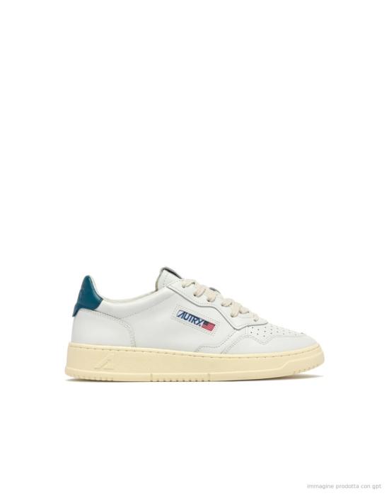 26FW 오트리 메달리스트 로우 스니커즈 AULM White