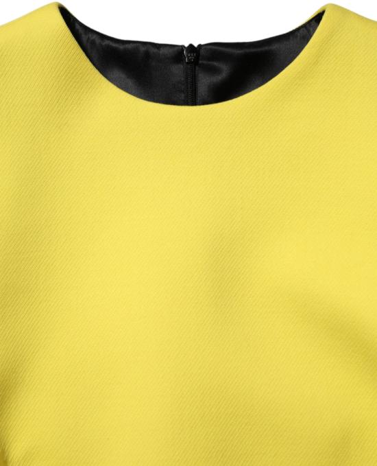 26FW 돌체앤가바나 미디 원피스 9844138148126 YELLOW - DOLCE & GABBANA