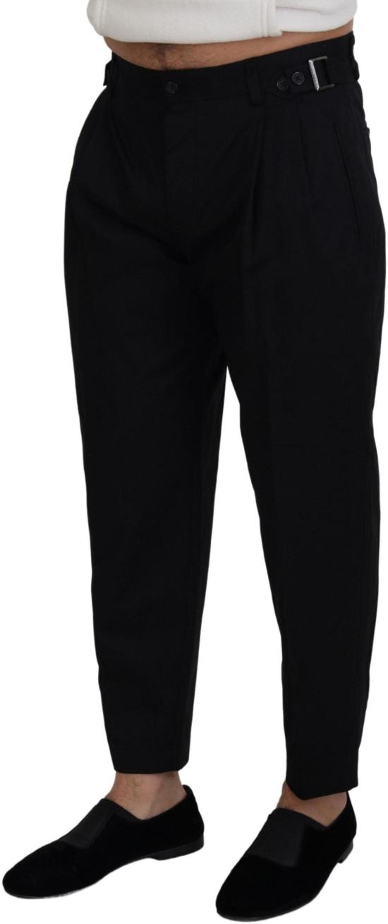 26FW 돌체앤가바나 치노 팬츠 9635961733406 BLACK - DOLCE & GABBANA