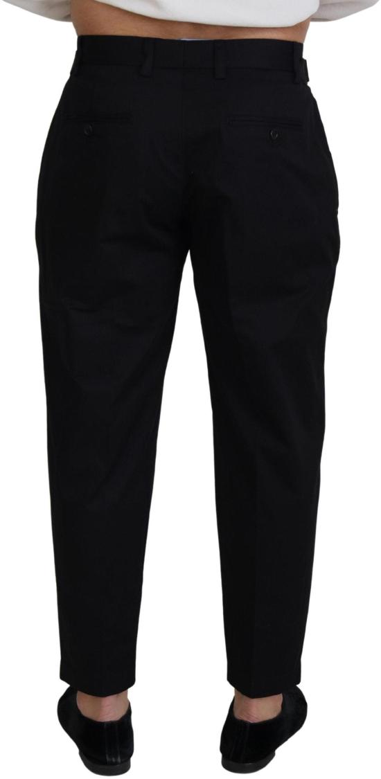 26FW 돌체앤가바나 치노 팬츠 9635961733406 BLACK - DOLCE & GABBANA
