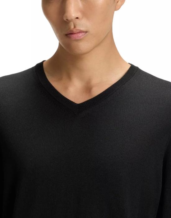 26FW 휴고보스 니트웨어 50468261001 Black - HUGO BOSS