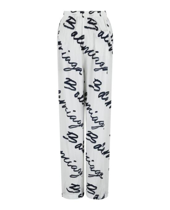  발렌시아가 스트레이트 팬츠 659026 TOLE9 9167 10026 34 White - BALENCIAGA