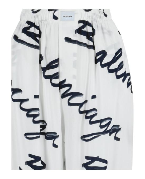  발렌시아가 스트레이트 팬츠 659026 TOLE9 9167 10026 34 White - BALENCIAGA