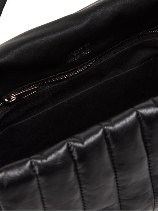 25FW 발렌시아가 모나코 스몰 슬링 백 7878962AA7Z1000 Black - BALENCIAGA