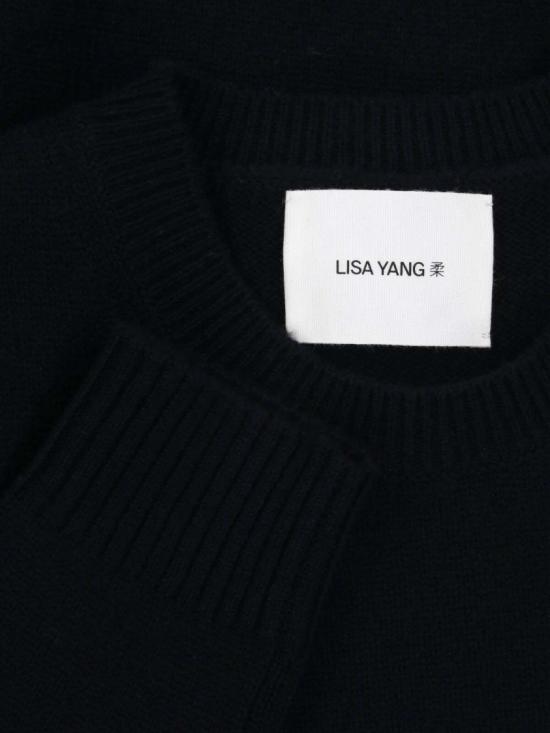 26FW 리사 양 스웨터 2022117BL Black - LISA YANG