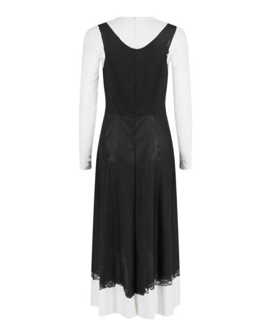  발렌시아가 미디 원피스 723507 TNL92 1000 00002 34 Black - BALENCIAGA