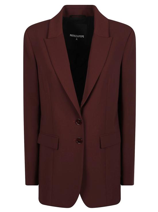 26FW 파트리지아페페 수트 자켓 8S0096A6F5 Burgundy