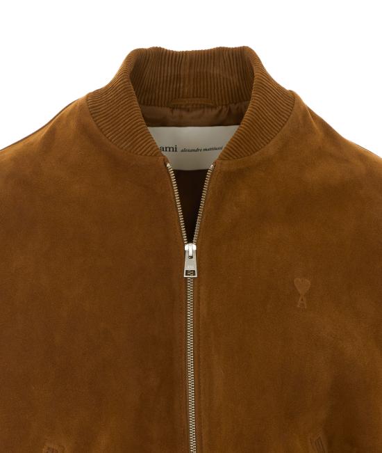 26FW 아미 알렉산드르 마티우시 자켓 HJK152 LH0059282 Brown - AMI ALEXANDRE MATIUSSI