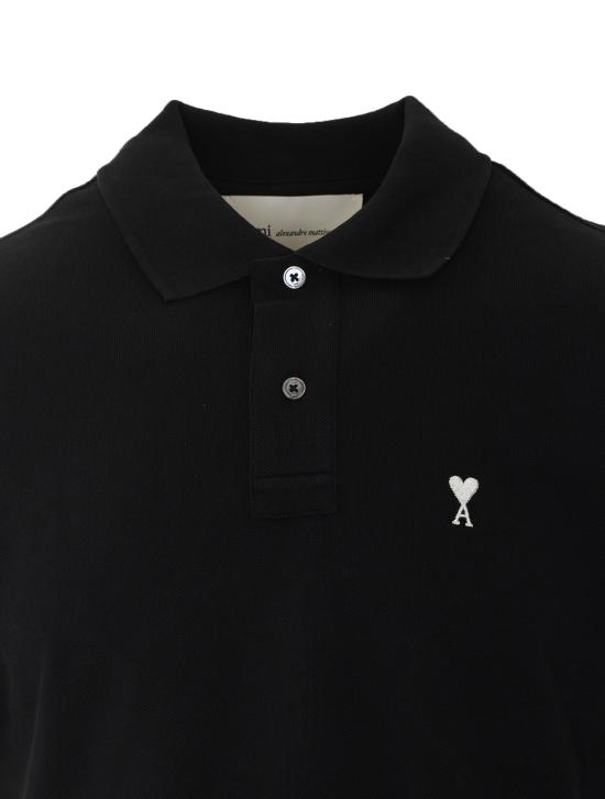 26FW 아미 알렉산드르 마티우시 폴로 티셔츠 HPL411 760045 Black - AMI ALEXANDRE MATIUSSI