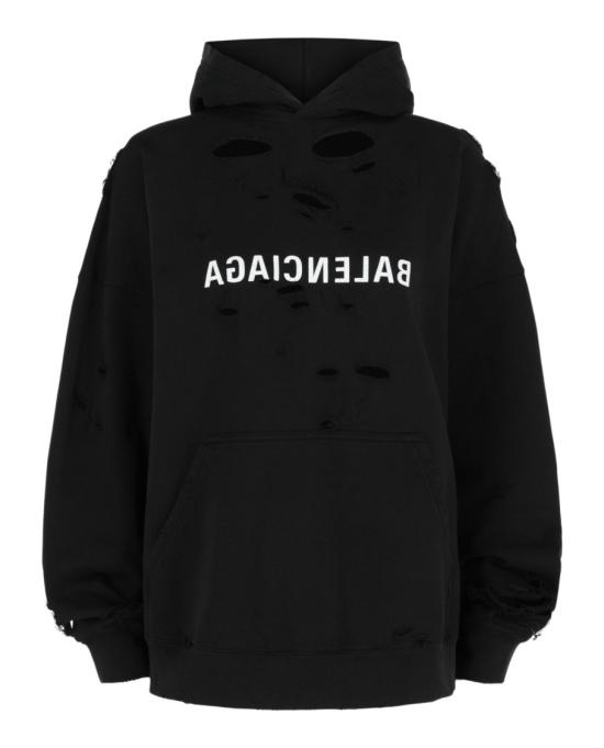  발렌시아가 탑 675003 TQVP1 1569 00993 1 Black
